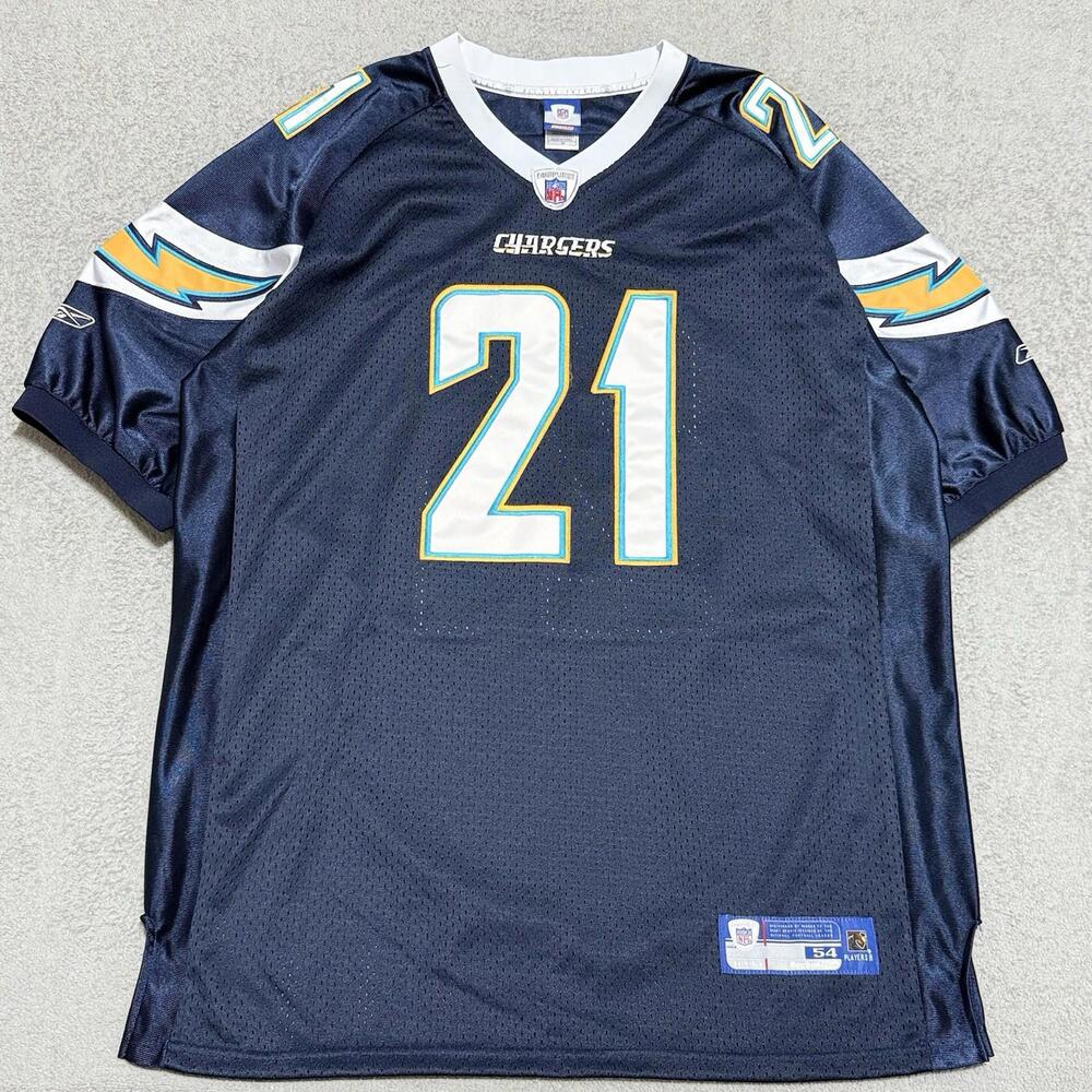 Vintage Reebok LaDainian Tomlinson #21 Chargers Jersey Navy 54 Men’s